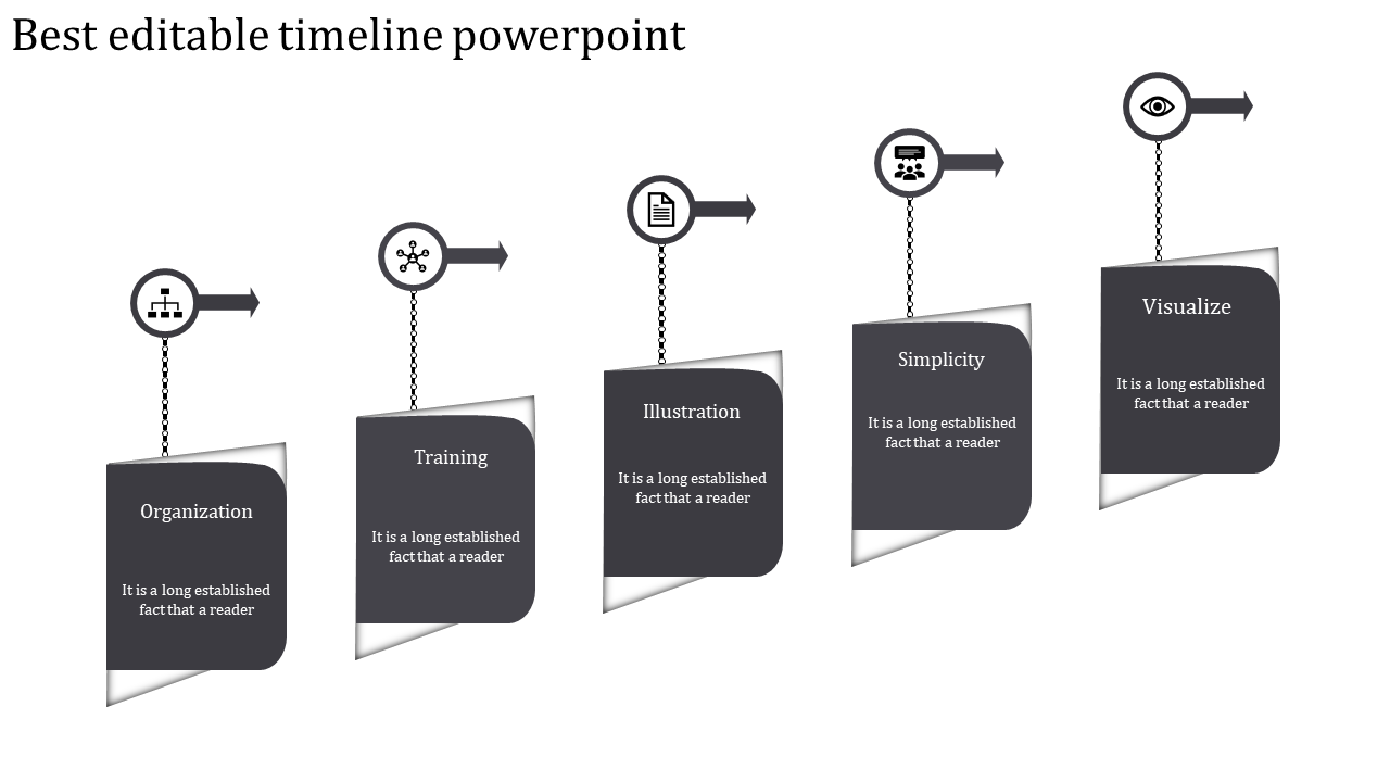 Get our Collection of Editable Timeline PowerPoint